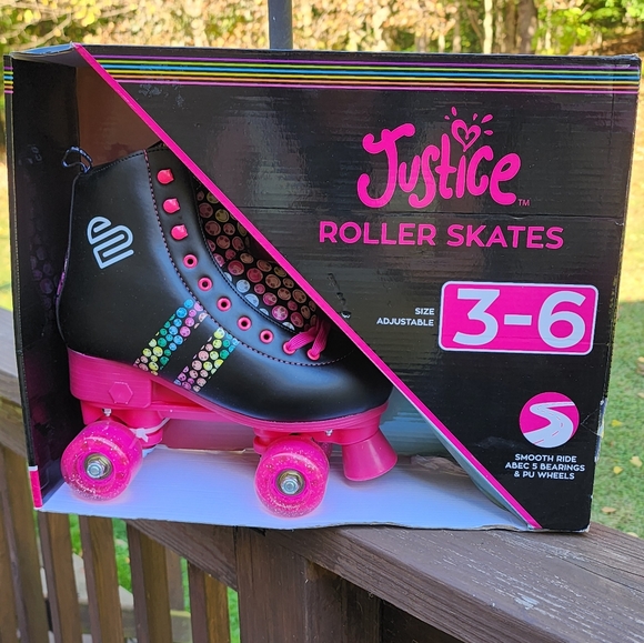 Justice Shoes Justice Girls Quad Roller Skates Poshmark